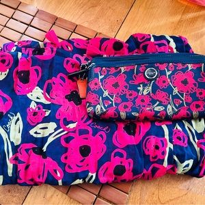 Coach scarf and wallet set